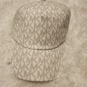 White Authentic Micheal Kors Hat